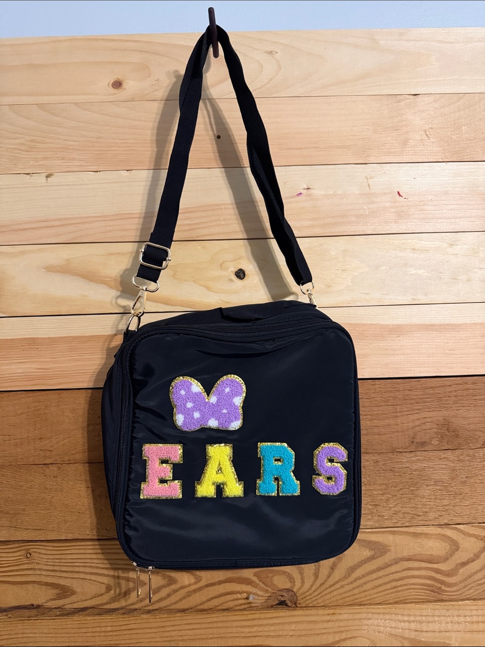 Kids Black Mickey Ears Bag